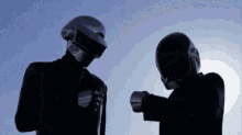 Daft Punk Dap GIF - Dap Daft Punk Handshake GIFs