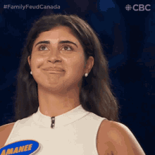 Burst Out Laughing Amanee GIF - Burst Out Laughing Amanee Family Feud Canada GIFs