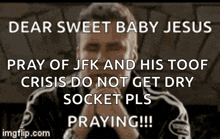 Dear Sweet Baby Jesus Praying GIF - Dear Sweet Baby Jesus Praying Sweet Jesus GIFs