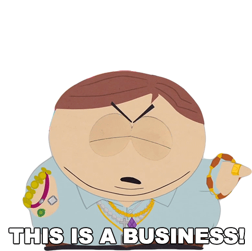 This Is A Business Eric Cartman Sticker - This Is A Business Eric Cartman South Park Stickers