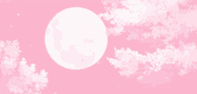 Pink Moon GIF - Pink Moon Sky GIFs