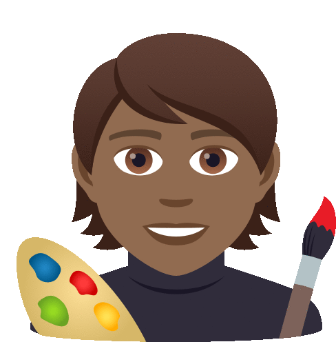Painter Joypixels Sticker - Painter Joypixels Painting Stickers