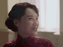 许晴 邪不压正 酒窝 笑 迷人 中国 美女 GIF - Xu Qing Hidden Man Smile GIFs