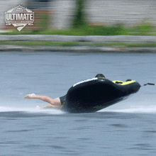 Holding On To The Inflatable Boat Bradley Farquhar GIF - Holding On To The Inflatable Boat Bradley Farquhar Canadas Ultimate Challenge GIFs