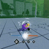 a video game is being played with the letters g v and r on the bottom