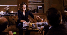 We Have Fallen Out Over The Last Slice Of Pizza. GIF - 30rock Tina Fey Munch GIFs