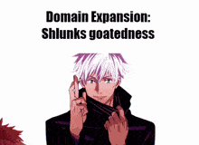 Shlunk Goated GIF - Shlunk Goated Domain Expansion GIFs