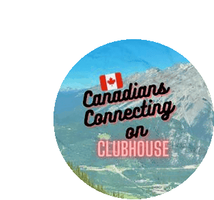 Canadians Connecting On Clubhouse Canadians On Clubhouse Sticker - Canadians Connecting On Clubhouse Canadians On Clubhouse Clubhouse Canada Stickers