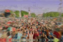 The Crowd Jumping GIF - The Crowd Jumping Into The Music GIFs