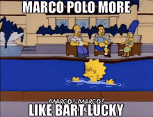 Bart Lucky Simpsons GIF - Bart Lucky Simpsons Marco GIFs