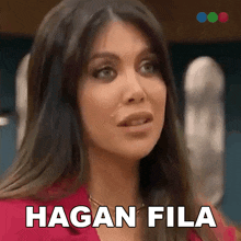 Hagan Fila Wanda Nara GIF - Hagan Fila Wanda Nara Masterchef Argentina GIFs