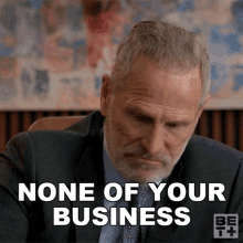 None Of Your Business Arnold Lang GIF