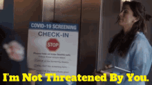 Station19 Carina Deluca GIF - Station19 Carina Deluca Im Not Threatened By You GIFs