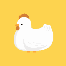 Chicken Happy GIF - Chicken Happy Poop GIFs