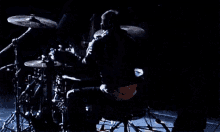 Shannon Leto Playing Drums GIF - Shannon Leto Playing Drums 30stm GIFs