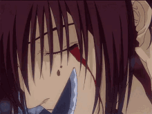 Kenshin Himura Blood GIF - Kenshin Himura Blood Slit GIFs