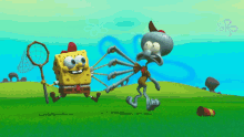 Thank You Spongebob Squarepants GIF - Thank You Spongebob Squarepants Squidward Tentacles GIFs