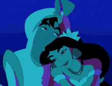 Cuddle Aladdin GIF