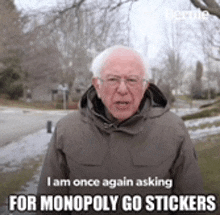 Bernie Sanders Monopoly GIF - Bernie Sanders Monopoly GIFs