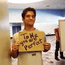 Tyler Posey, To Us You Are A Perfect Mcm. GIF - Tyler Posey To Me You Are Perfect Perfect GIFs