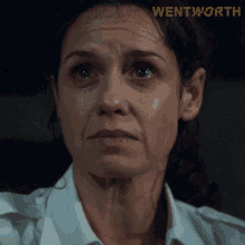 Shedding Tears Vera Bennett GIF - Shedding Tears Vera Bennett Wentworth GIFs