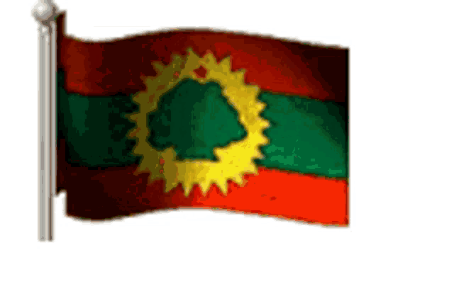 Oromo Flag Alaabaa Oromoo Sticker - Oromo Flag Alaabaa Oromoo Flag