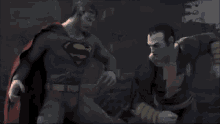 Dcuo Superman GIF - Dcuo Superman Black GIFs