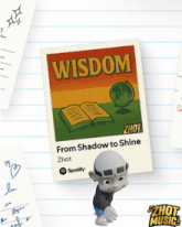 a poster for wisdom from shado by zhot
