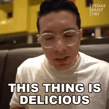 This Thing Is Delicious Jorge Martinez GIF - This Thing Is Delicious Jorge Martinez Vegas Must Try GIFs