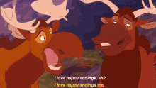 Brother Bear I Love Happy Endings Eh GIF - Brother Bear I Love Happy Endings Eh I Love Happy Endings Too GIFs
