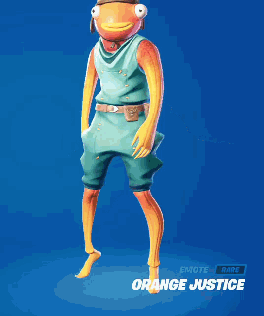 orange kid fortnite