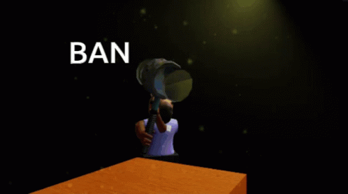 Banned Roblox GIF - Banned Roblox Banned From Roblox - Discover & Share GIFs