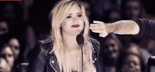 Quita Pesado GIF - Demi Lovato Wave Shoo GIFs