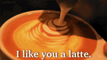 I Like You A Latte GIF - Latte I Like You A Latte GIFs