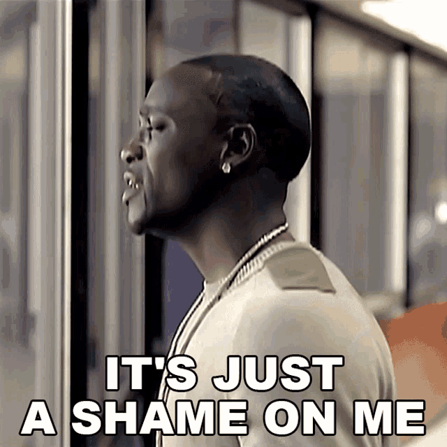 Its Just A Shame On Me Akon GIF - Its Just A Shame On Me Akon Sorry Blame It On Me Song GIFs