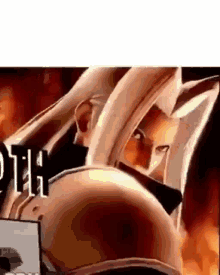 Blank Sephiroth GIF - Blank Sephiroth Fire GIFs