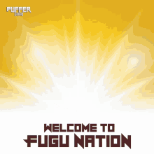 Welcome To Fugu Nation Black Puffer Waving GIF - Welcome To Fugu Nation Black Puffer Waving Puffer Squad Welcomes You GIFs