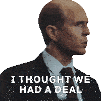 I Thought We Had A Deal Jim Sticker - I Thought We Had A Deal Jim Blackberry Stickers