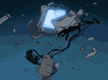 Serial Experiments Lain Wrecked GIF - Serial Experiments Lain Wrecked Equipment GIFs