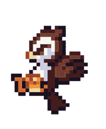 pixel owl
