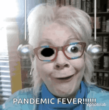 Pandemic Fever Oldlady GIF - Pandemic Fever Oldlady Silly GIFs
