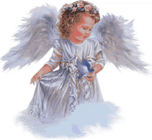 angel cute girl sparkle wings