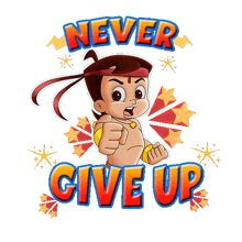 Never Give Up Chhota Bheem GIF - Never Give Up Chhota Bheem Kabhi Haar Nahi Manana GIFs