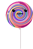 Lollipop Candy Sticker - Lollipop Candy Stickers