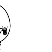 a cartoon drawing of a balloon with arms and legs .