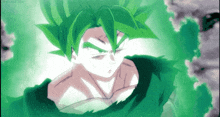 Green Goku Lssj Goku GIF
