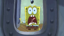 Spongebob Ahh GIF - Spongebob Ahh Screaming GIFs