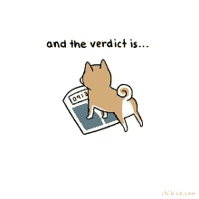Dog And The Verdict Is GIF