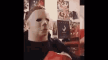Eating Chips GIF - Eating Chips Mask GIFs