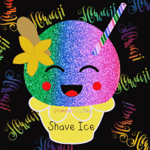 shave ice hawaii aloha mahalo hawaiian
